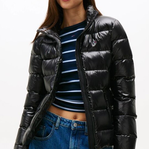 Tommy Hilfiger women's puffer jacket new, black, size L