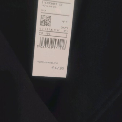 Sisley coat new, size 6-7 years, black