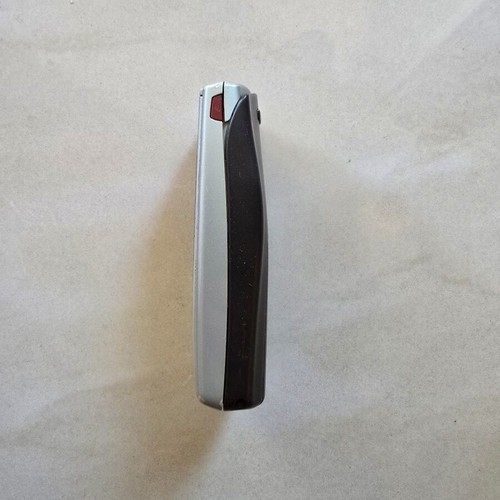 Nokia 7650 cell phone used, silver