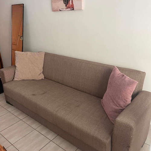Polihome three-seater sofa with storage and bed function