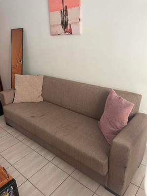 Polihome three-seater sofa with storage and bed function