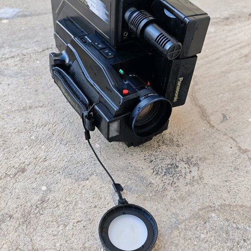Panasonic M3 VHS Movie video camera used, vintage collector's item