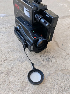 Panasonic M3 VHS Movie video camera used, vintage collector's item