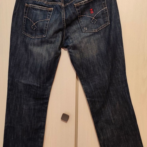 Uniform jeans like new, low waist, blue, 100% cotton