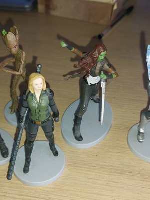Marvel figures like new