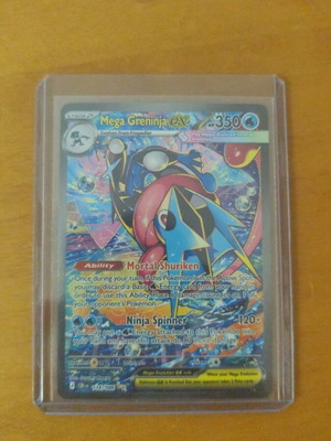 Mega Greninja ex Chaos Rising κάρτα Pokémon