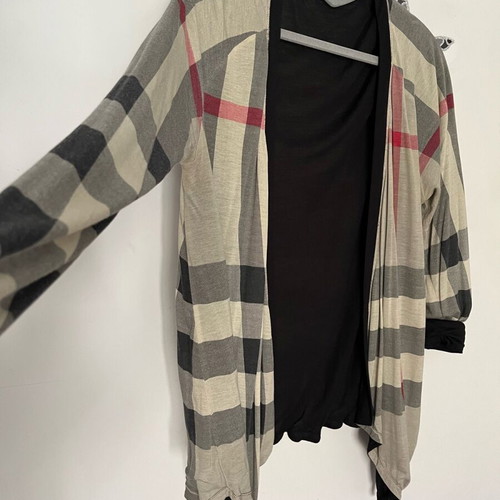 Burberry Brit reversible cardigan used, women's M–L