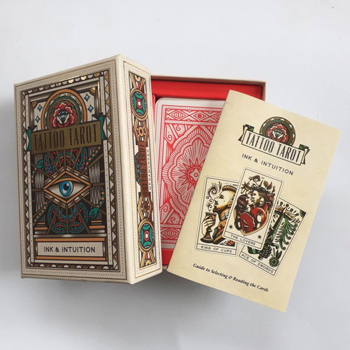 Tattoo Tarot Cards Ink & Intuition like new