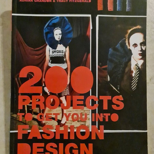 Fashion design book used with small tear