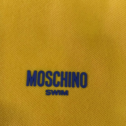 Moschino Swim men's shorts new, yellow, size M