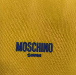 Moschino Swim men's shorts new, yellow, size M