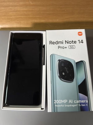 Xiaomi Redmi Note14pro+ smartphone like new, 256GB, 20+ MP camera