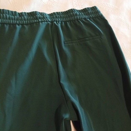 Zara Trafaluc women's jogger pants like new, dark green with side stripes