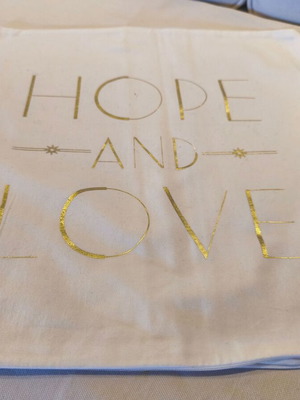 Decorative H&M Pillowcase 40x40 cm Cotton Like New