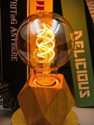 Λάμπα γλόμπος τύπου Εντισον 4W Ε27 LED chip καινούργια ρετρό