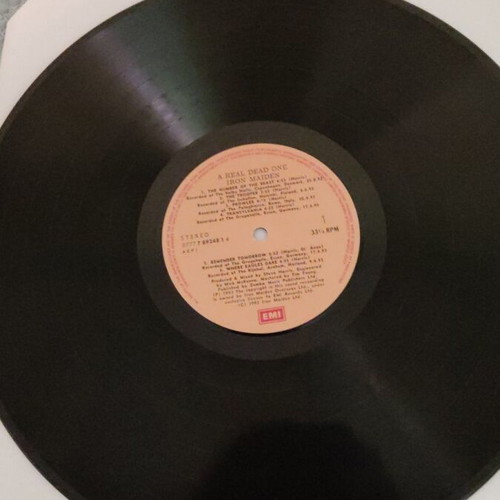Iron Maiden A Real Dead One LP used, metal