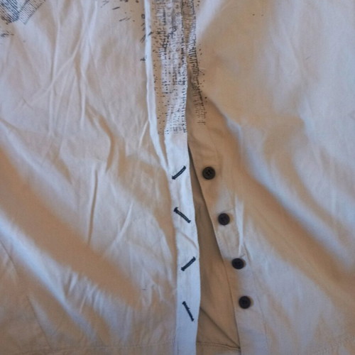 A.L.E. women's skirt gray with pattern, like new, size Large