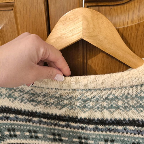 Bresci knitted men's sweater used, long-sleeve, size M