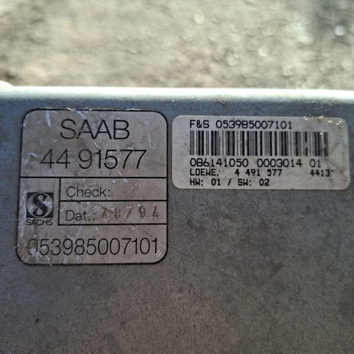 Saab 900 Aero engine control unit