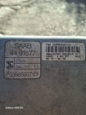 Saab 900 Aero engine control unit