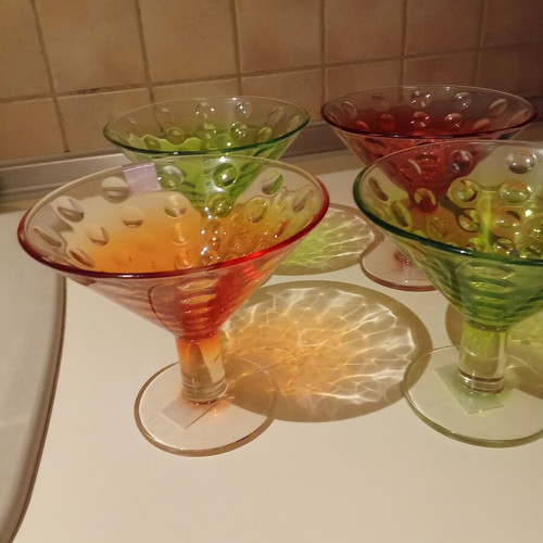 Leonardo glass ice cream bowls new