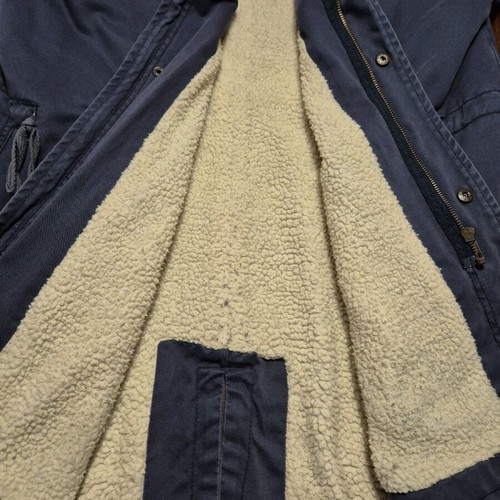 Blue parka jacket Gymnasium used, size 3XL