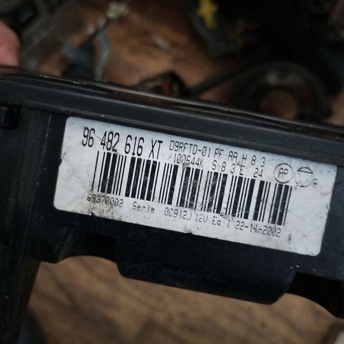 Peugeot 406 climate control panel used, 1995-2004, 96 482 616 XT