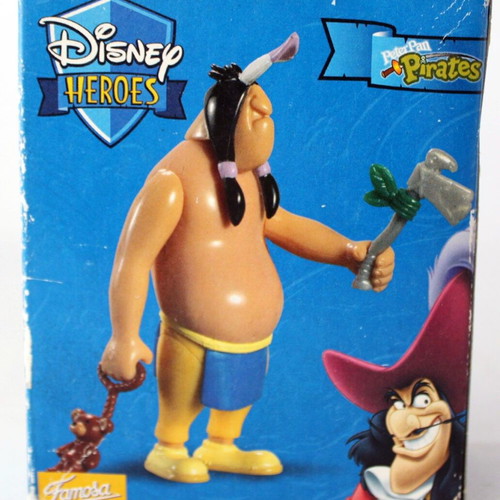 Disney Heroes Peter Pan Pirates Indian figure Famosa Spain new sealed