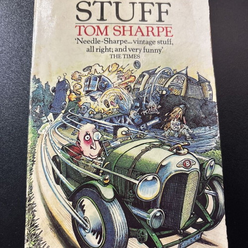 Vintage Stuff Tom Sharpe book used in English