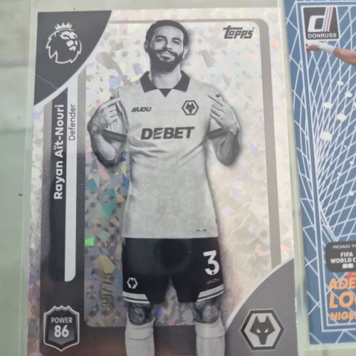 Rayan Ait Nouri Black & White Parallel Sticker New
