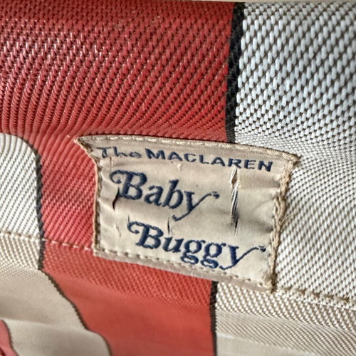 Maclaren Baby Buggy used, children's stroller 1966