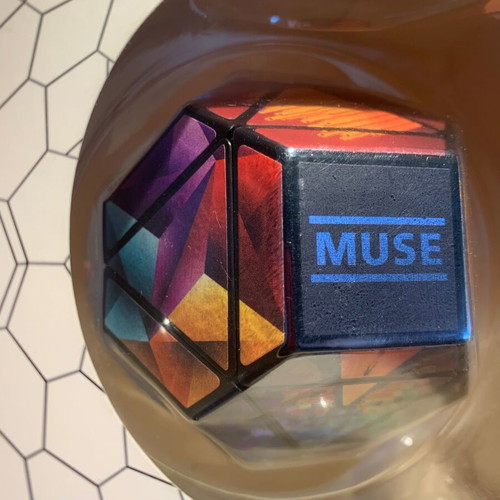 MUSE The Hexagon Puzzle Game used, collectible limited edition 1133/5000