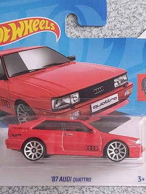Hot Wheels 87' Audi Quattro καινούργιο