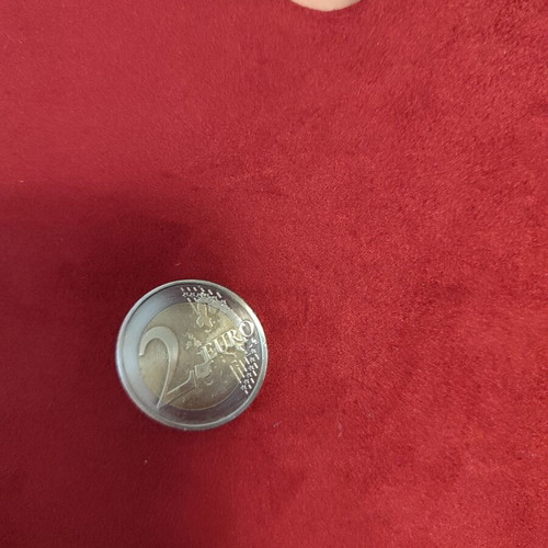 2 Euro coin Latvia 2014 with Milda design