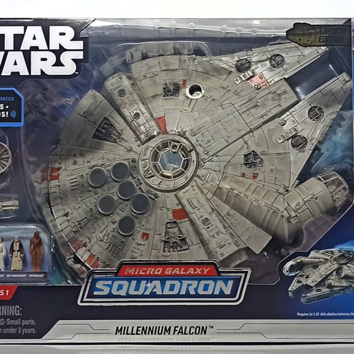 Star Wars Micro Galaxy Squadron Millennium Falcon 9'' new
