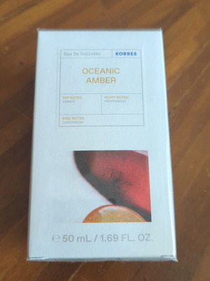 Korres Oceanic Amber Eau de Toilette 50ml new
