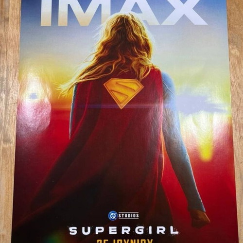 Supergirl movie poster, original