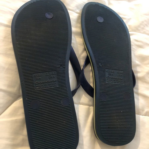Ipanema men's flip-flops blue size 45/46 like new