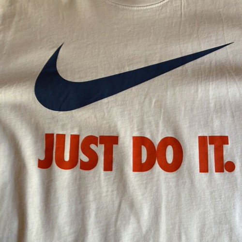 Nike T-shirt, size L, white