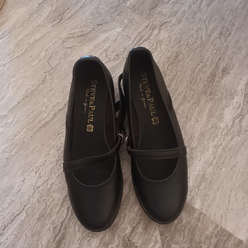 Shoes new, leather, size 39, black