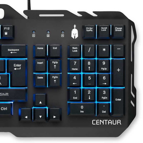 Centaur keyboard used with 7-color backlight and 7 anti-ghosting keys