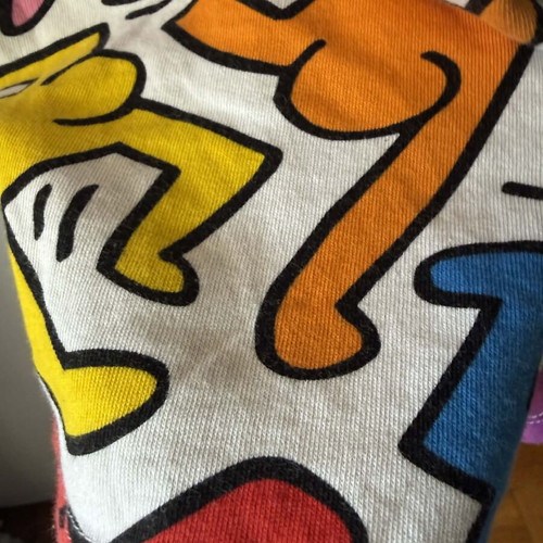 Keith Haring colorful bermuda shorts size L like new