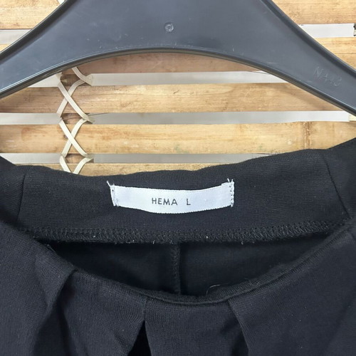HEMA black sleeveless dress, size L