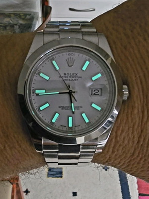 Ρολόι Rolex Datejust 41mm 2017 σαν καινούργιο, full set