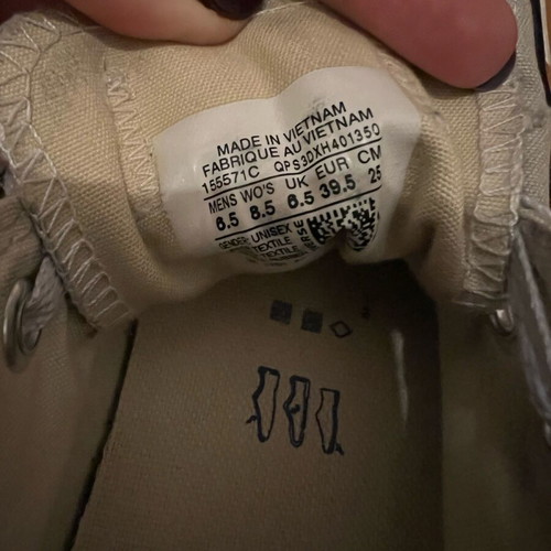 Converse All Star beige color like new