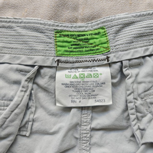 GAP cargo shorts new, beige, size XL, 100% cotton