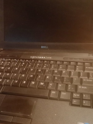 Dell Latitude 2110 Netbook, vintage collectible for parts or repair