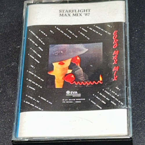 Starflight Max Mix '87 cassette with rare Michael Jackson BAD versions