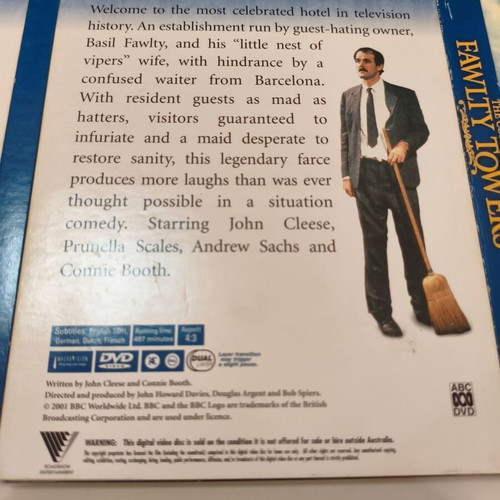 Fawlty Towers The Complete TV Series 3 Disc Edition DVD used