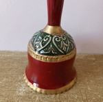 Handmade ceramic bell 18 cm used